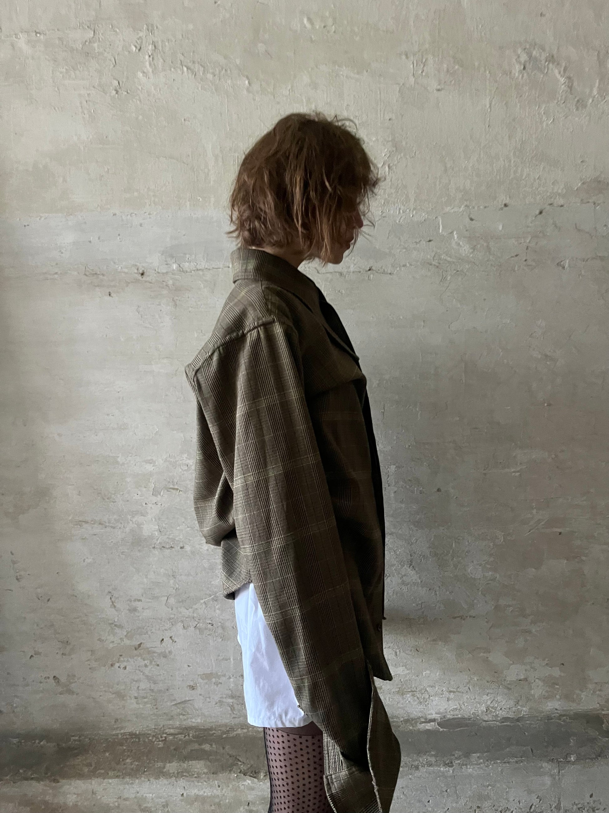 Granny chique wool shirt