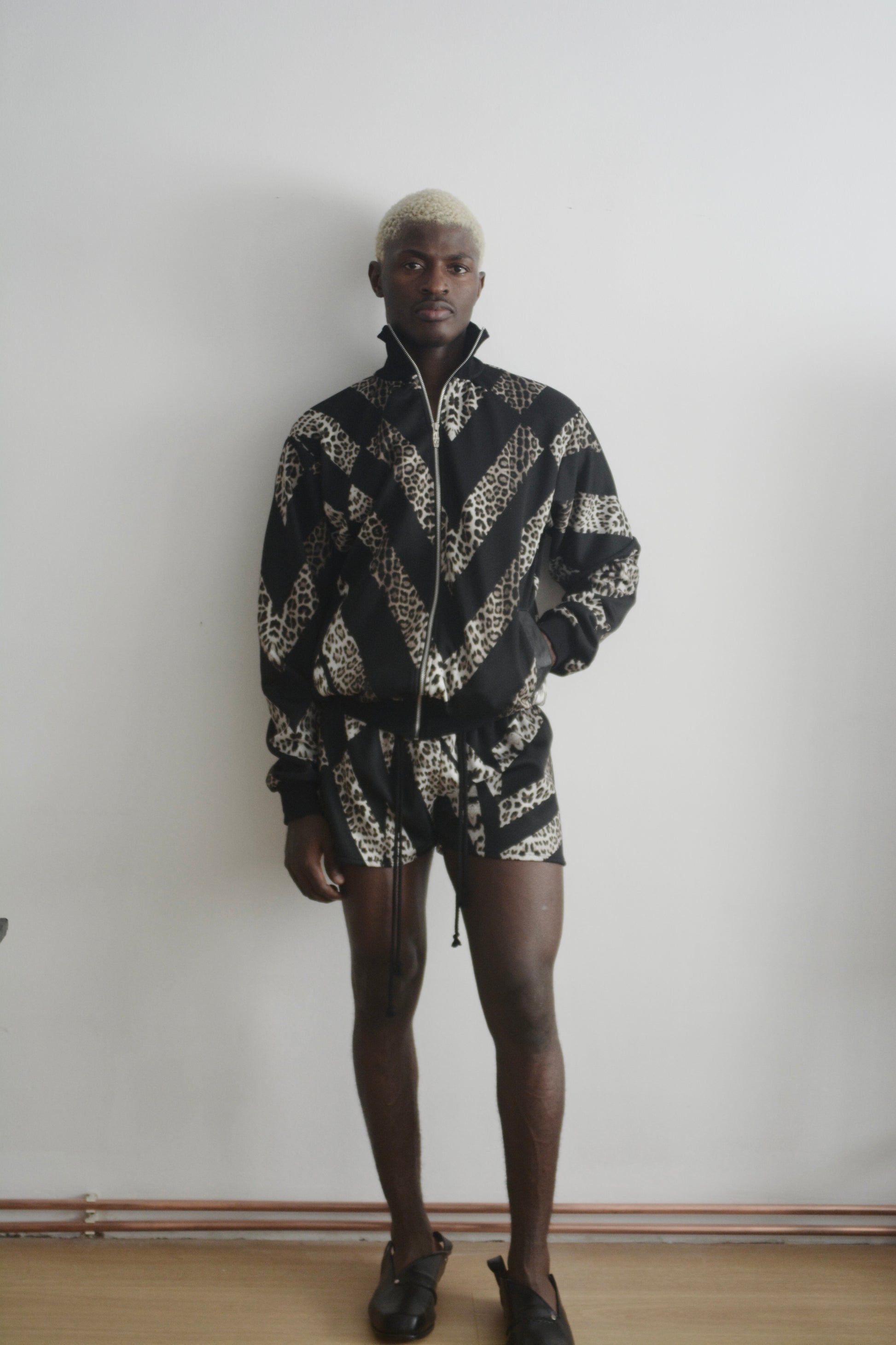 Zig zag track jacket