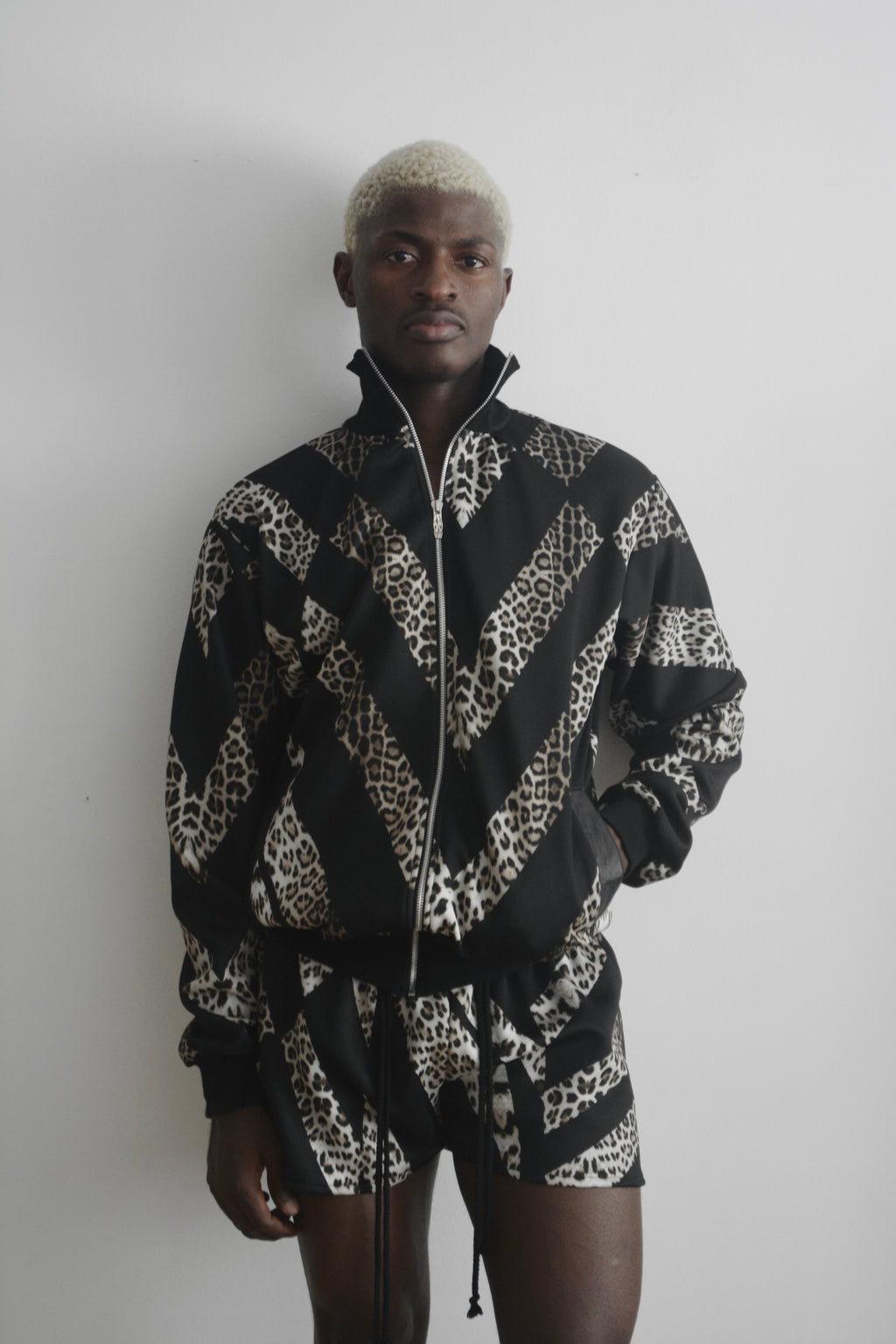 Zig zag track jacket