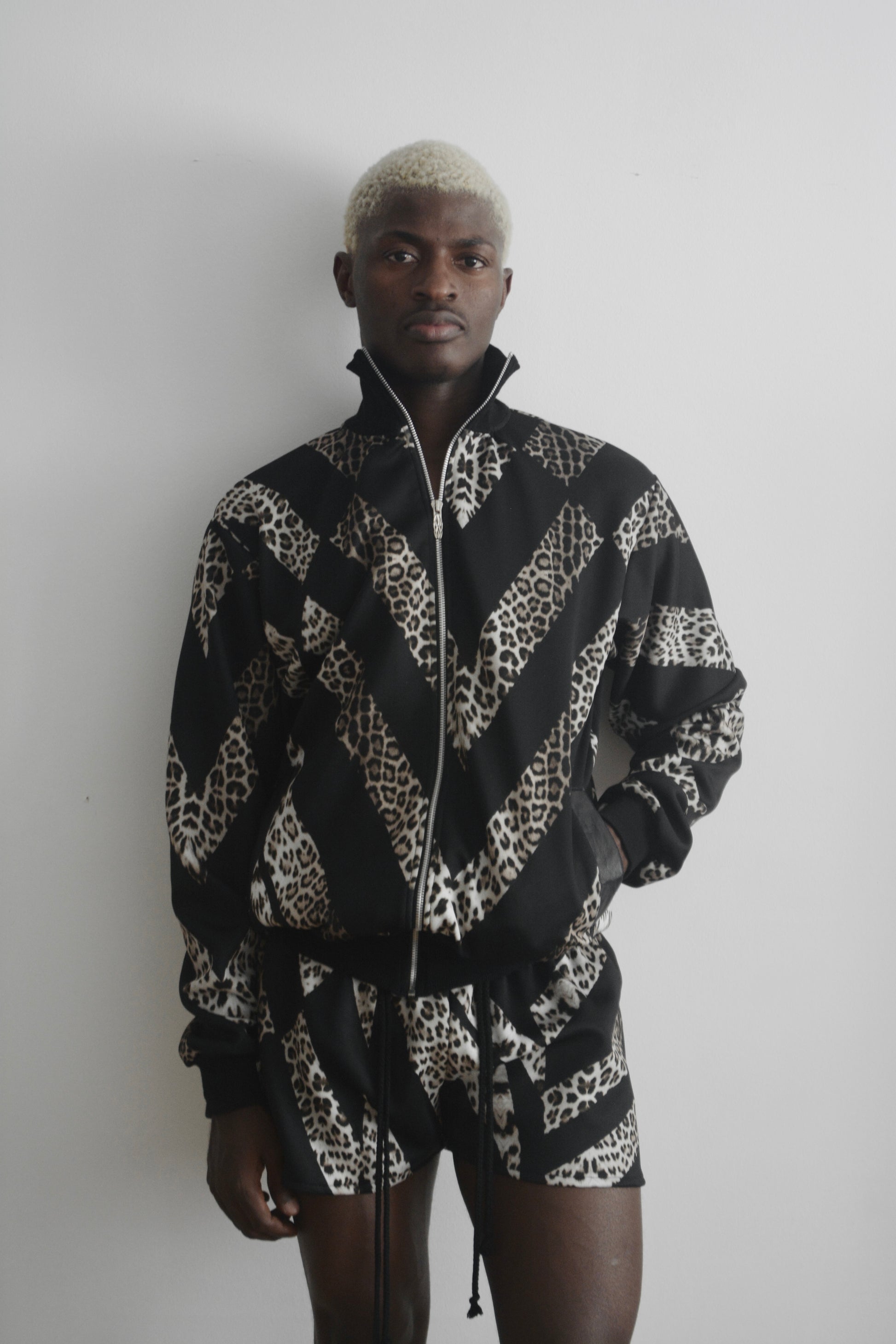Zig zag track jacket