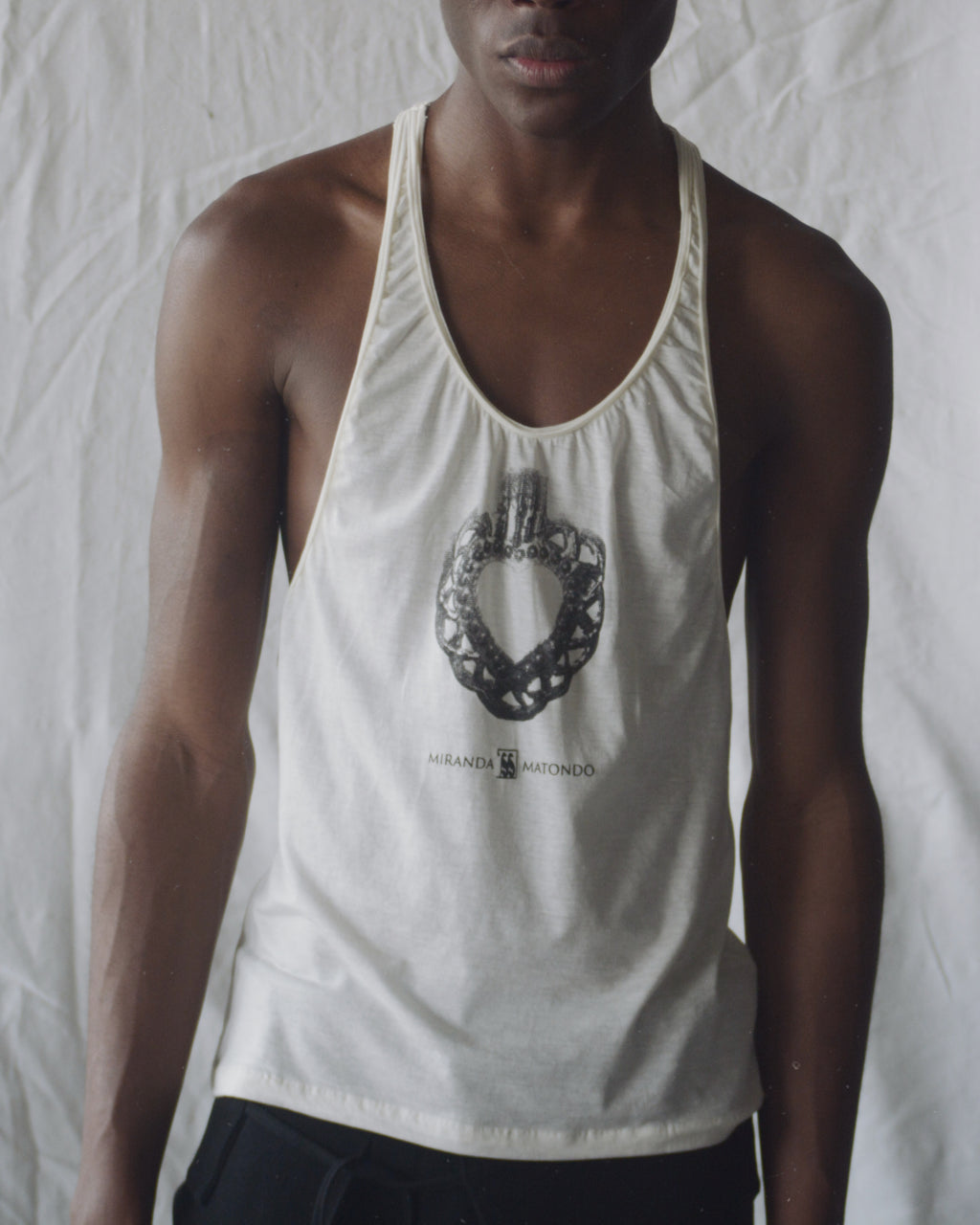 Sacred heart tanktop