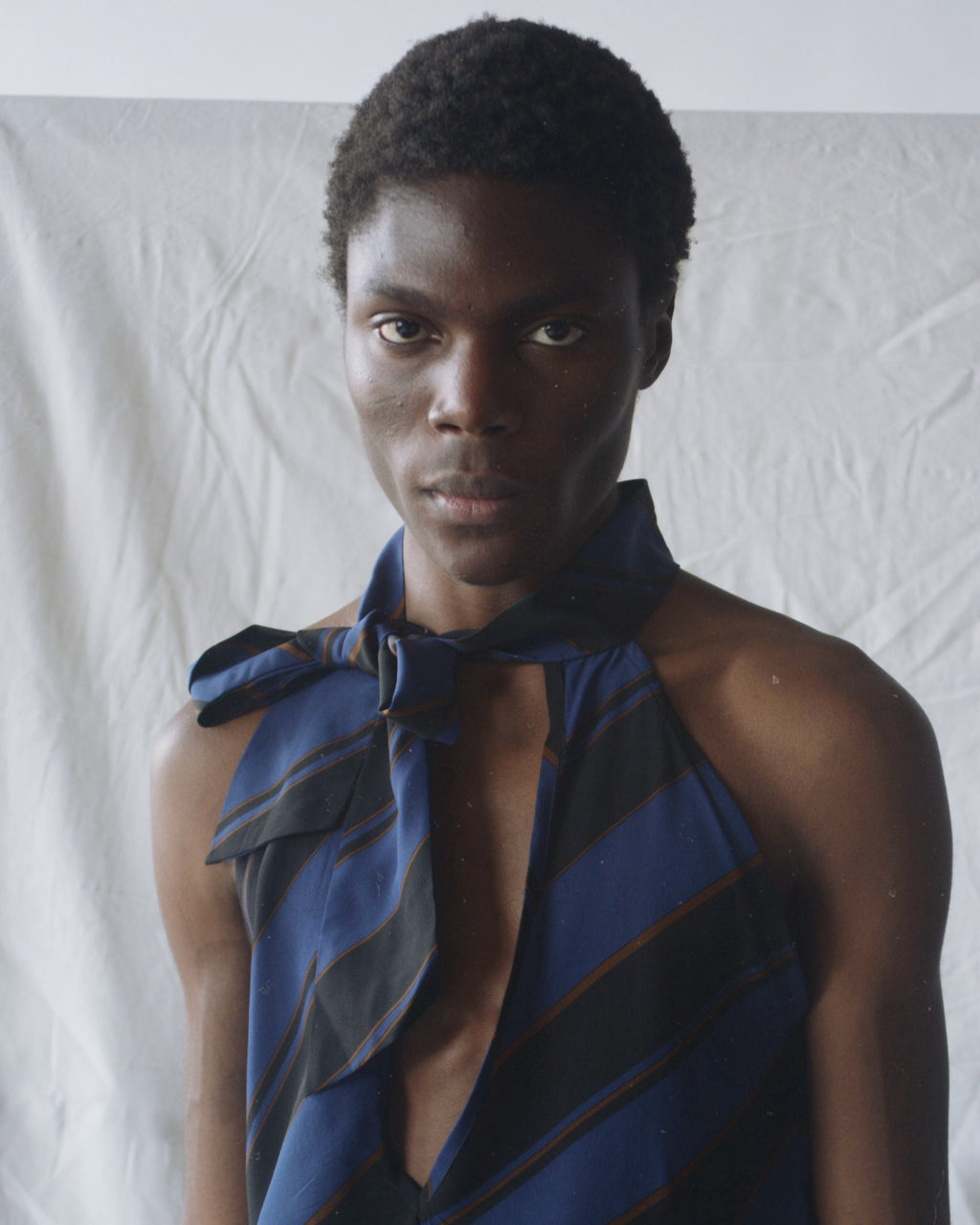 Silk mariposa blouse