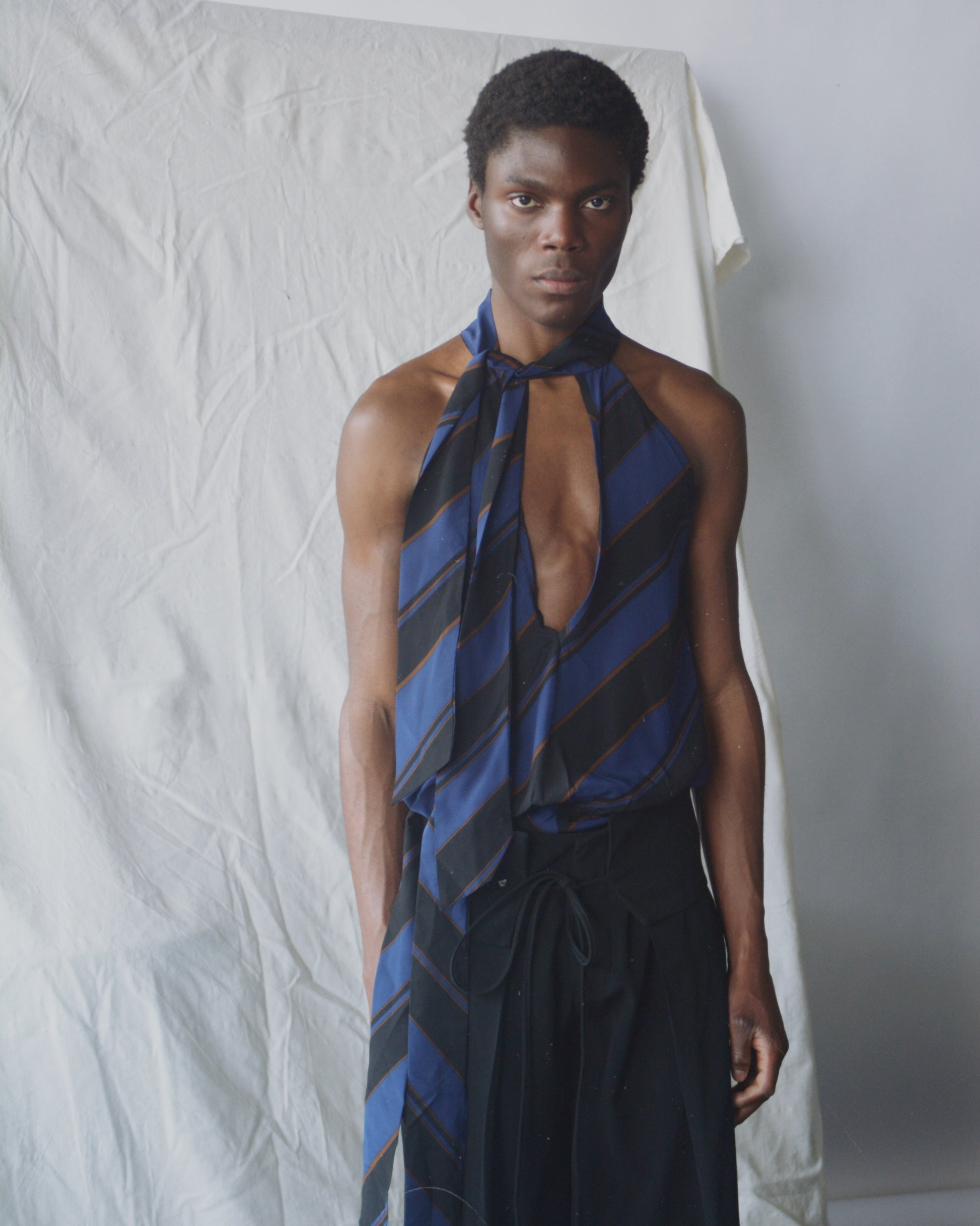 Silk mariposa blouse