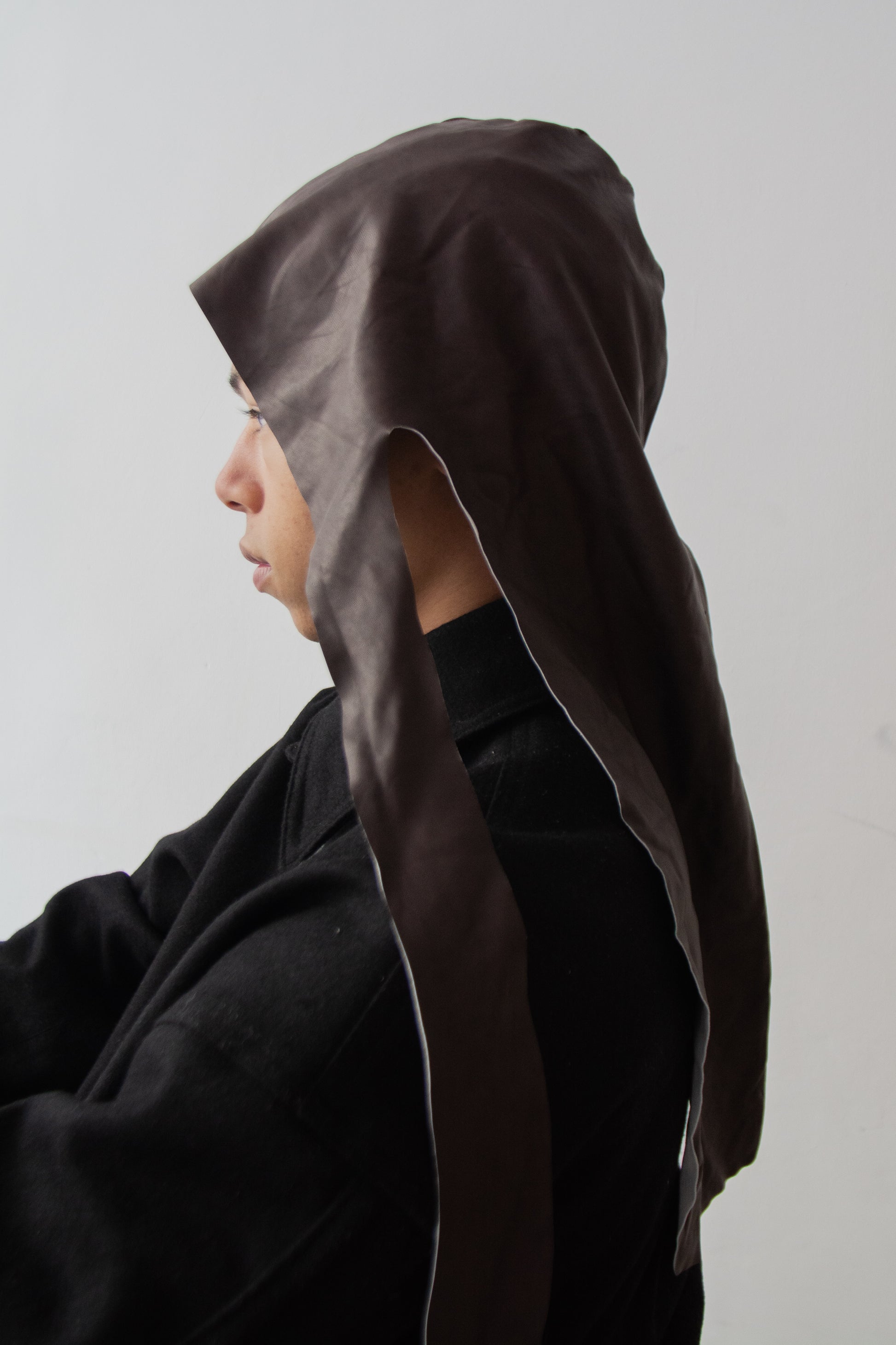 Brown-violet durag