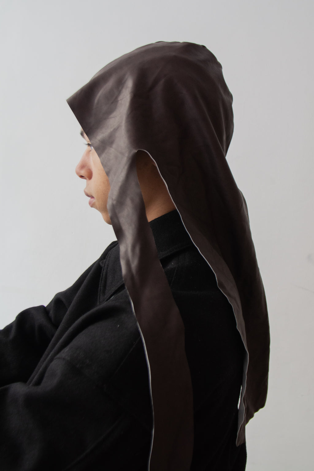 Brown-violet durag