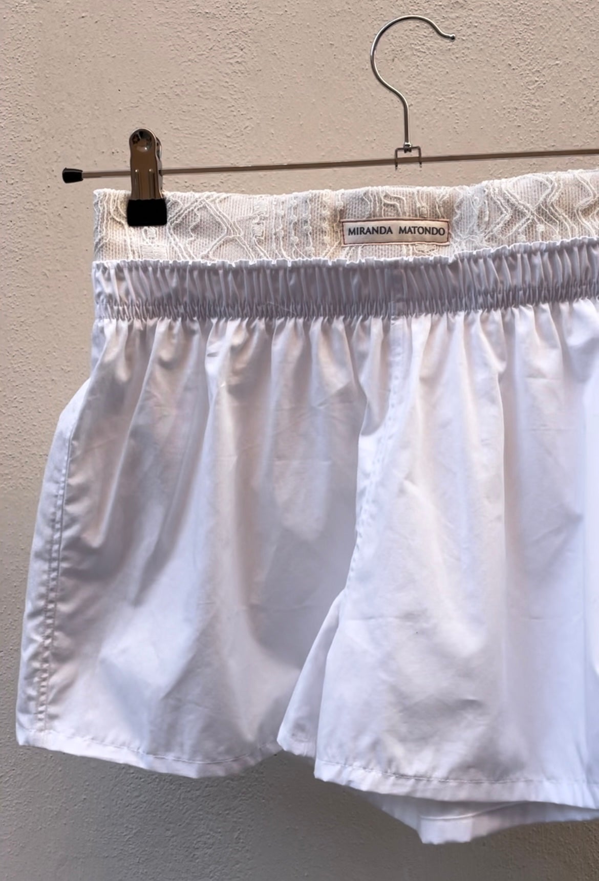 Whimsical lace boxer