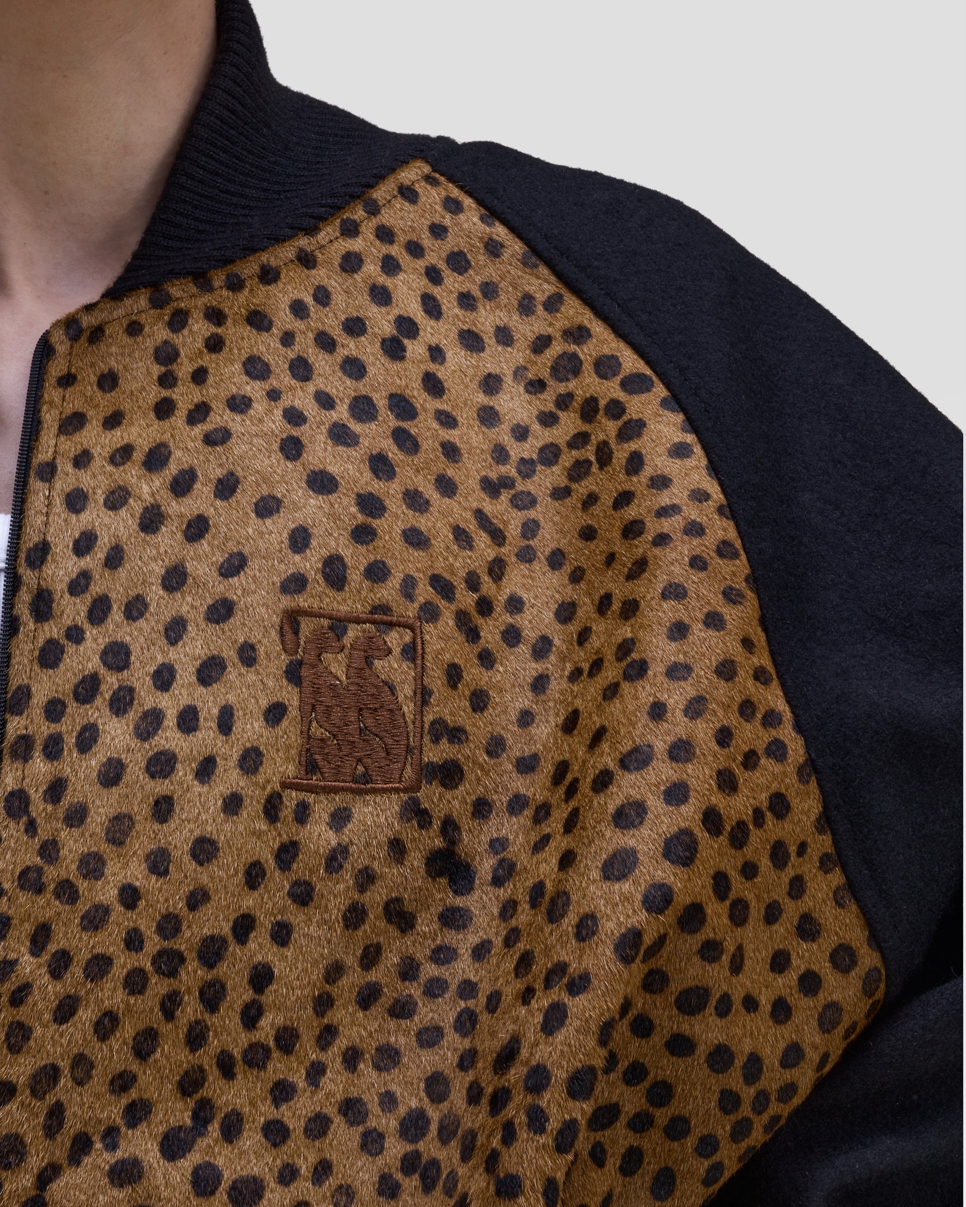 Dotted feline jacket