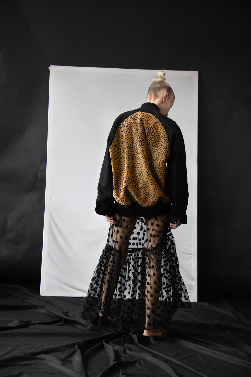 Dotted feline jacket