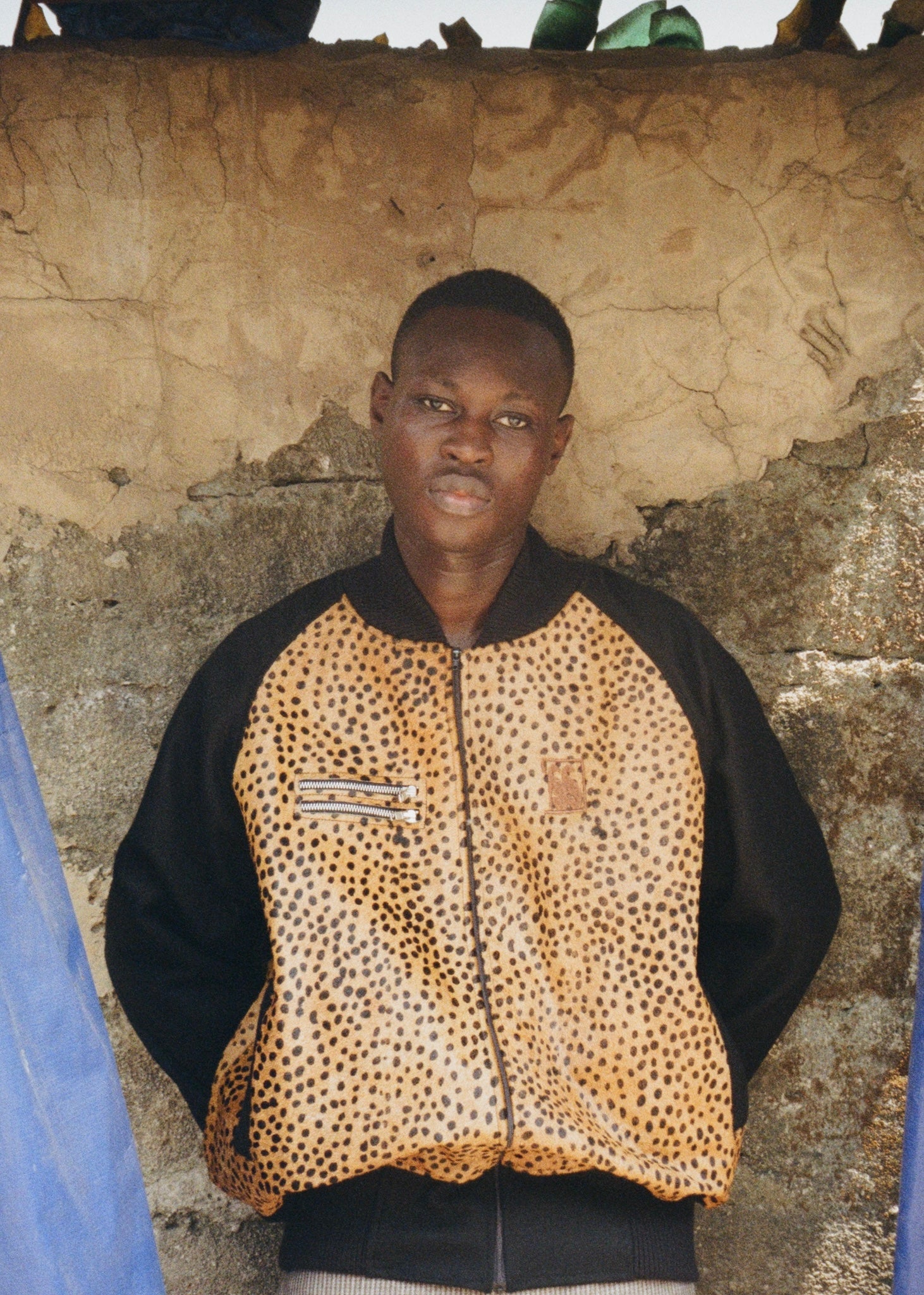 Dotted feline jacket